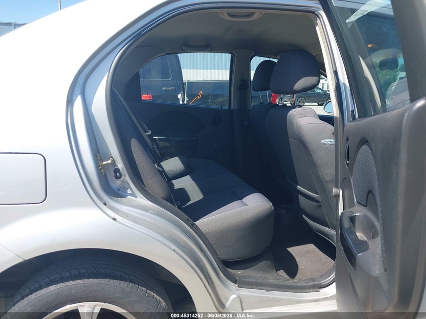 2006 Chevrolet Aveo VIN KL1TD56616B524112 IAAI salvage auction — LEFT SIDE, Salvage (California), sold $450 on 2026-07-13 (photo 8)