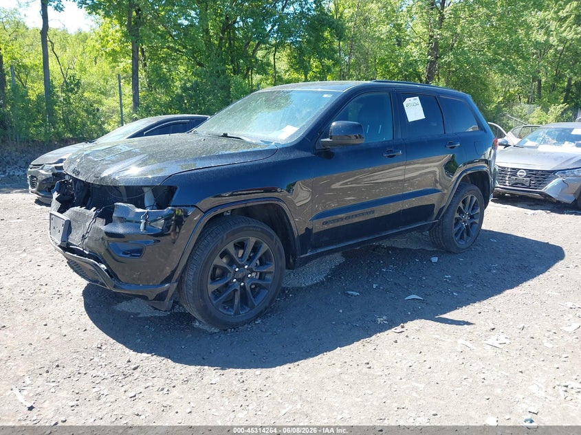 2020 Jeep Grand cherokee VIN 1C4RJFAG6LC122433 IAAI salvage auction — FRONT END, Salvage Title, sold $5,800 on 2026-07-12 (photo 2)