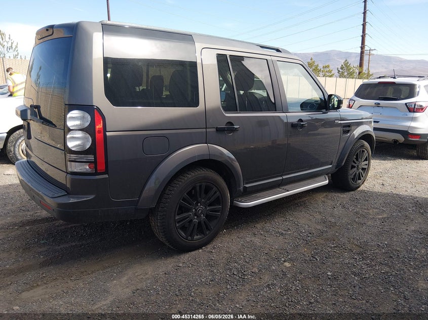 2016 Land rover Lr4 VIN SALAG2V69GA800642 IAAI salvage auction — NORMAL WEAR, Clear - Dealer Only (California), sold $2,300 on 2026-07-17 (photo 4)
