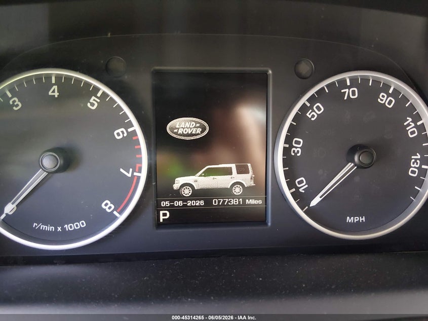 2016 Land rover Lr4 VIN SALAG2V69GA800642 IAAI salvage auction — NORMAL WEAR, Clear - Dealer Only (California), sold $2,300 on 2026-07-17 (photo 7)