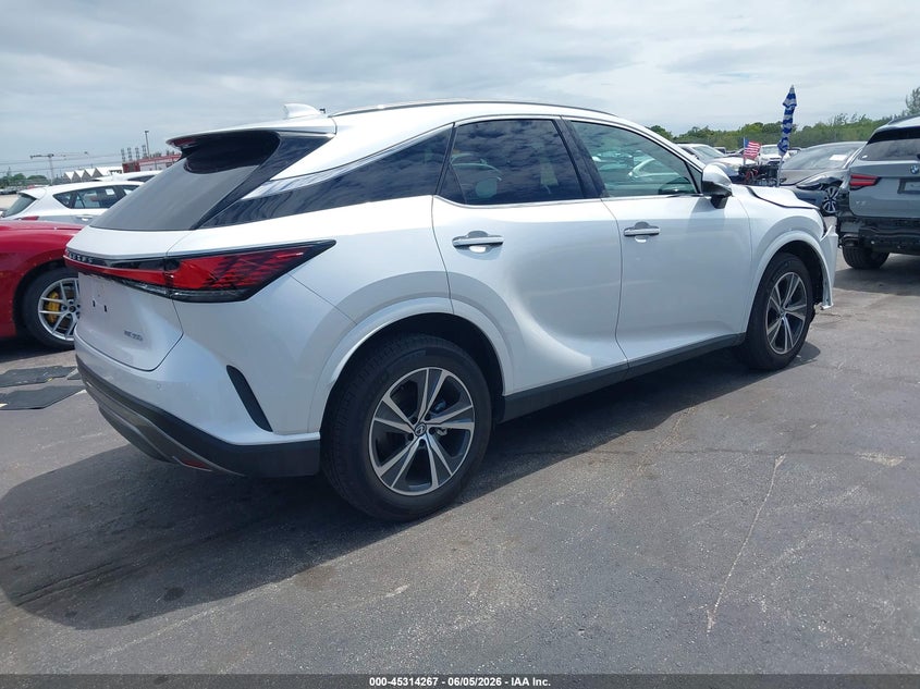 2026 Lexus Rx VIN 2T2BAMBAXTC074597 IAAI salvage auction — FRONT END, Rebuildable (Florida), sold $21,100 on 2026-07-30 (photo 4)