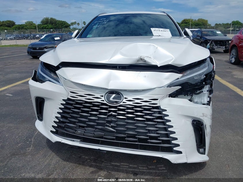 2026 Lexus Rx VIN 2T2BAMBAXTC074597 IAAI salvage auction — FRONT END, Rebuildable (Florida), sold $21,100 on 2026-07-30 (photo 6)