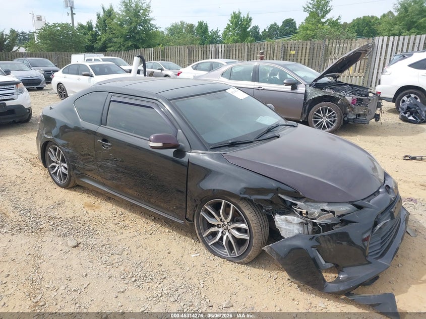 2016 Scion Tc VIN JTKJF5C72GJ022863 IAAI salvage auction — FRONT END, Salvage Title, sold $2,050 on 2026-07-06 (photo 1)