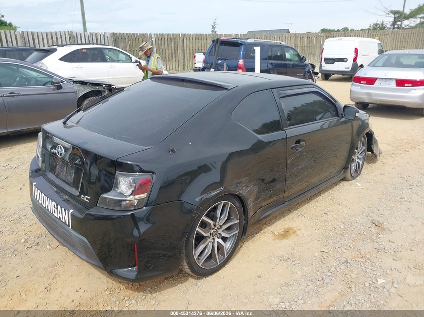 2016 Scion Tc VIN JTKJF5C72GJ022863 IAAI salvage auction — FRONT END, Salvage Title, sold $2,050 on 2026-07-06 (photo 4)