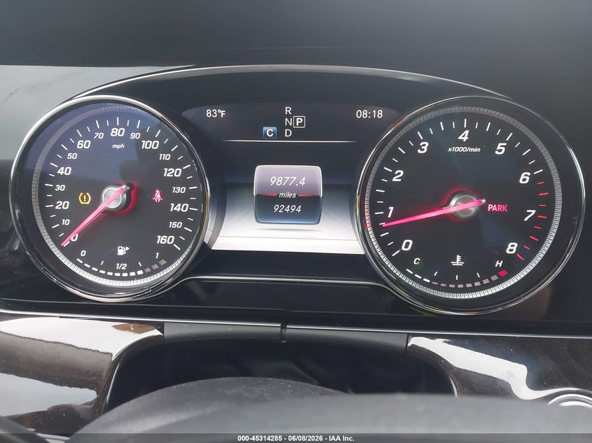 2017 Mercedes-benz E-klasse VIN WDDZF4JB2HA066980 IAAI salvage auction — RIGHT FRONT, Salvage Title, sold $25 on 2026-08-05 (photo 7)