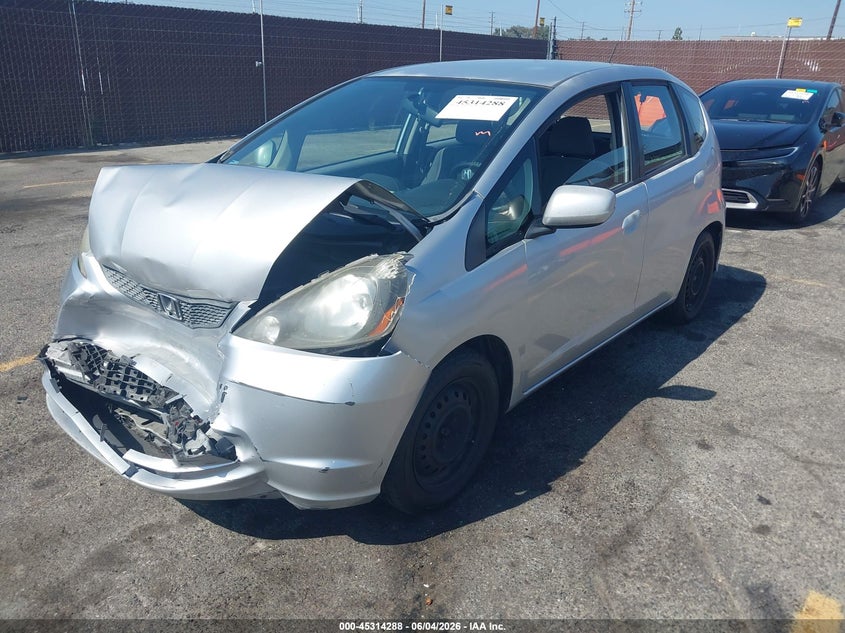 2012 Honda Fit VIN JHMGE8H33CC025313 IAAI salvage auction — FRONT END, Salvage Title, sold $300 on 2026-07-06 (photo 2)