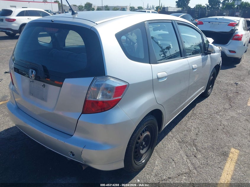 2012 Honda Fit VIN JHMGE8H33CC025313 IAAI salvage auction — FRONT END, Salvage Title, sold $300 on 2026-07-06 (photo 4)
