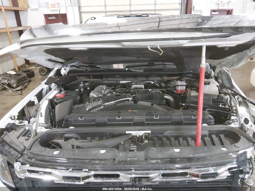 2024 Gmc SIERRA VIN 1GT49REY7RF202564 IAAI salvage auction — LEFT FRONT, Salvage Title, sold $28,300 on 2026-07-10 (photo 9)