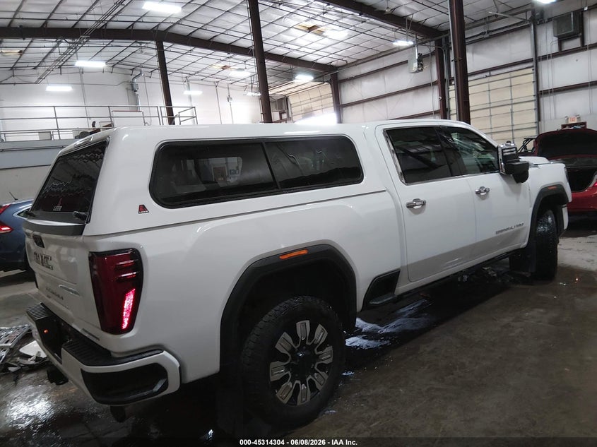 2024 Gmc SIERRA VIN 1GT49REY7RF202564 IAAI salvage auction — LEFT FRONT, Salvage Title, sold $28,300 on 2026-07-10 (photo 4)