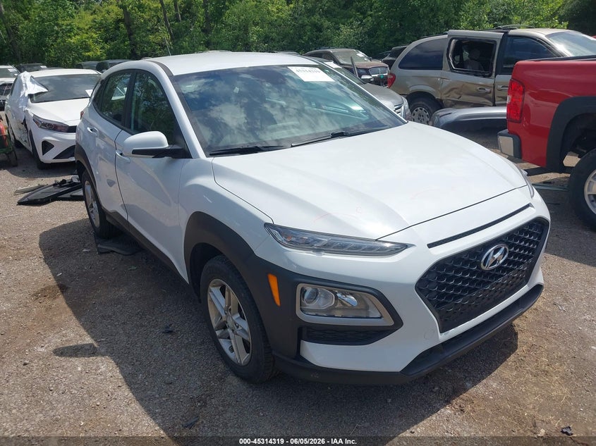 2019 Hyundai Kona VIN KM8K1CAAXKU281813 IAAI salvage auction — REAR END, Salvage Title, sold $3,900 on 2026-07-14 (photo 1)