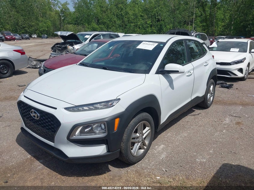 2019 Hyundai Kona VIN KM8K1CAAXKU281813 IAAI salvage auction — REAR END, Salvage Title, sold $3,900 on 2026-07-14 (photo 2)