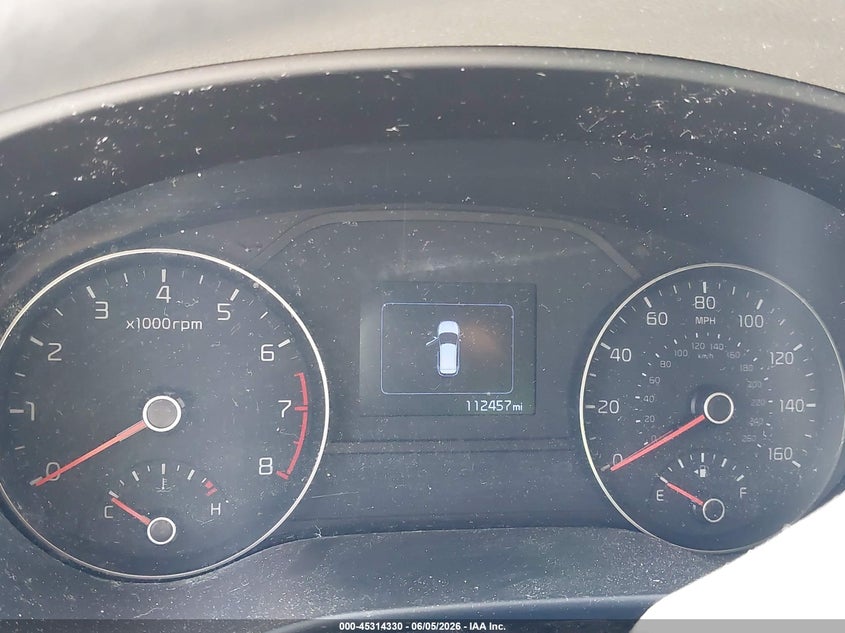 2017 Kia Sportage VIN KNDPMCAC9H7291243 IAAI salvage auction — FRONT END, Salvage Title, sold $675 on 2026-08-01 (photo 7)
