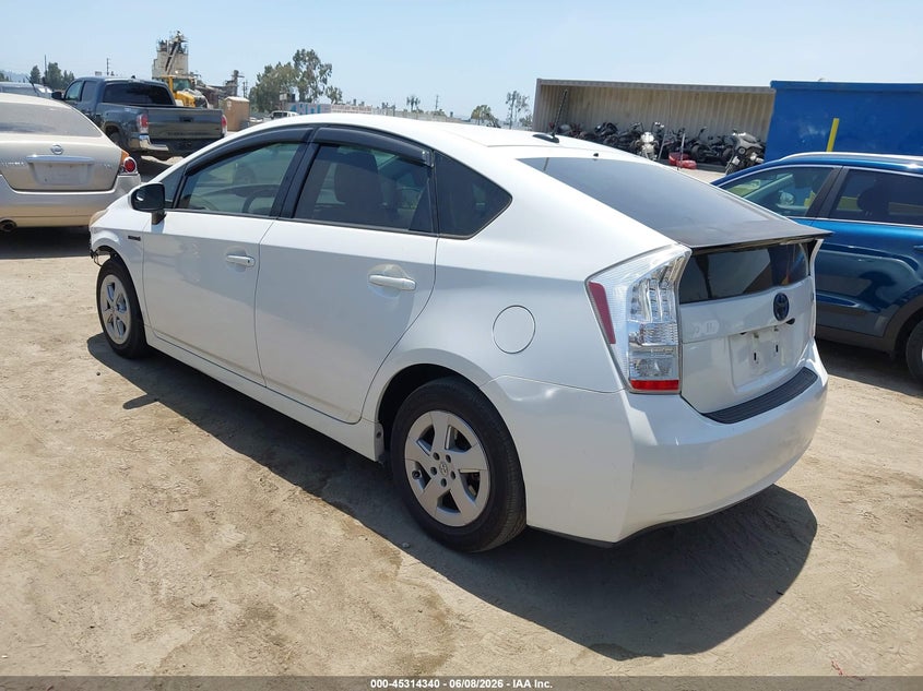 2010 Toyota Prius VIN JTDKN3DU8A0035346 IAAI salvage auction — FRONT END, Salvage (California), sold $2,150 on 2026-07-22 (photo 3)