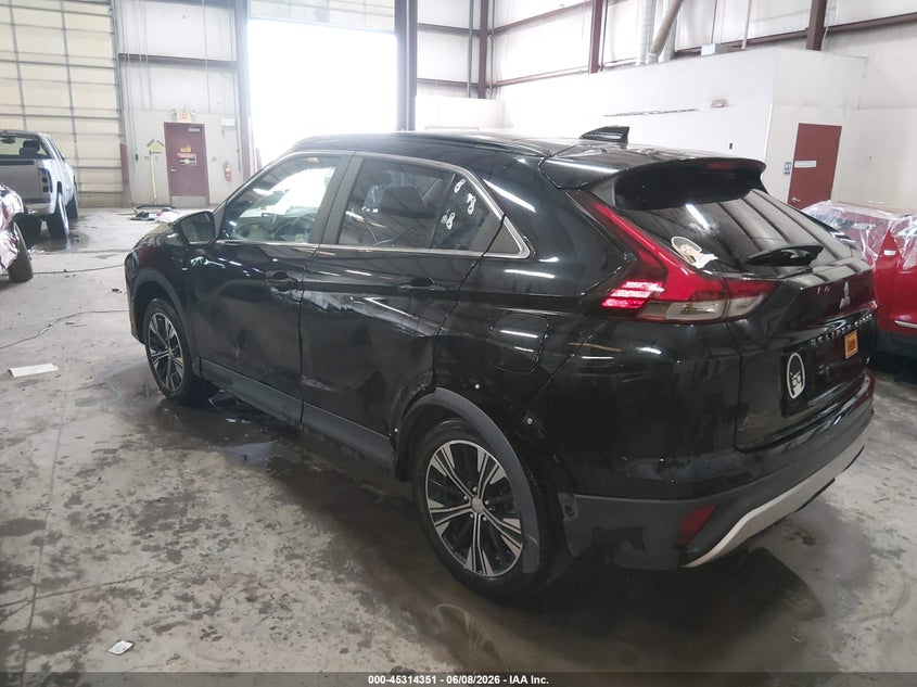 2022 Mitsubishi Eclipse cross VIN JA4ATWAA1NZ021295 IAAI salvage auction — SIDE, Salvage Title, sold $7,500 on 2026-07-19 (photo 3)