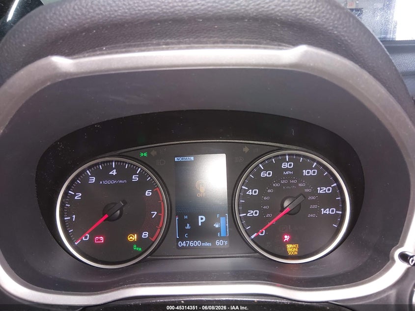 2022 Mitsubishi Eclipse cross VIN JA4ATWAA1NZ021295 IAAI salvage auction — SIDE, Salvage Title, sold $7,500 on 2026-07-19 (photo 7)