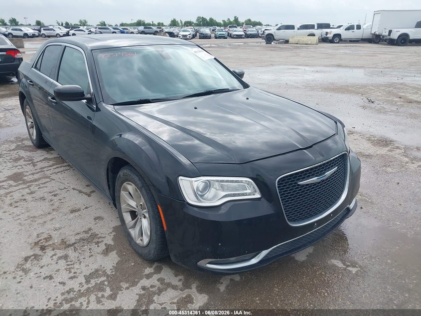 2016 Chrysler 300 VIN 2C3CCAAG9GH123702 IAAI salvage auction — WATER/FLOOD, Salvage Title, sold $1,400 on 2026-07-29 (photo 1)