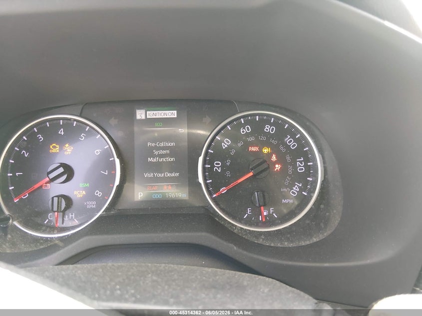 2019 Toyota Rav 4 VIN JTMP1RFV2KD007157 IAAI salvage auction — RIGHT SIDE, Salvage (New Jersey), sold $12,800 on 2026-07-27 (photo 7)