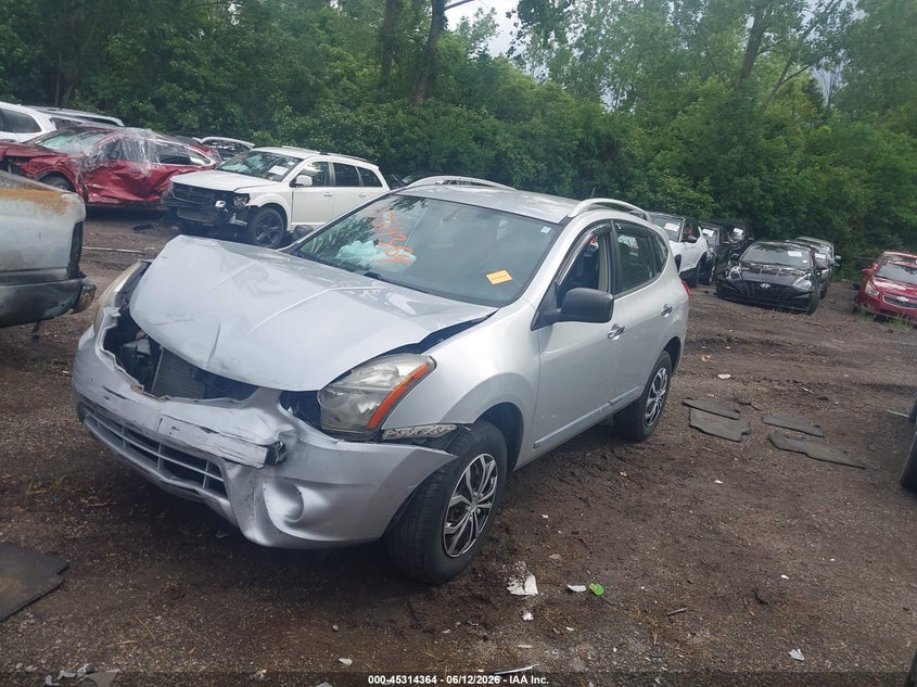 2015 Nissan Rogue VIN JN8AS5MT8FW650639 IAAI salvage auction — FRONT END, Salvage (Ohio), sold $325 on 2026-07-14 (photo 2)