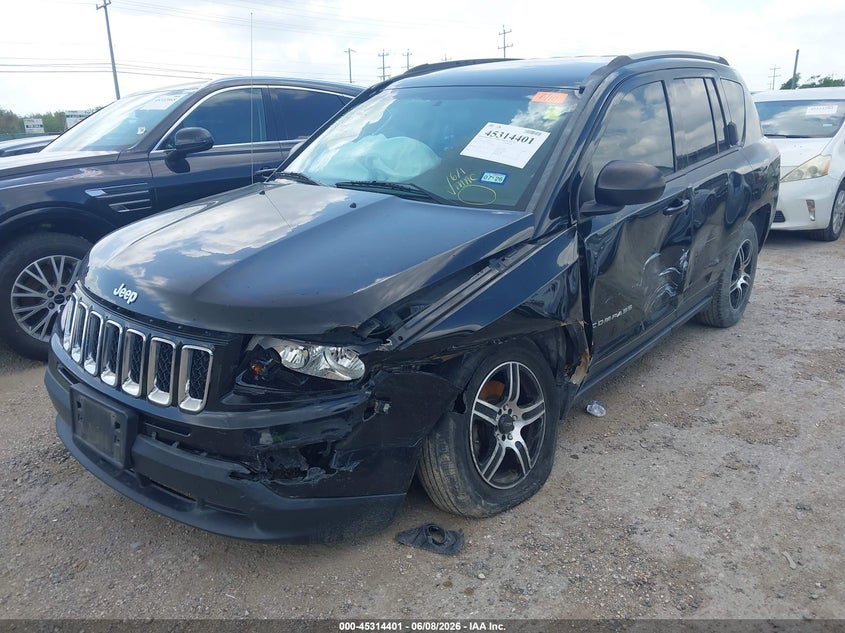 2015 Jeep Compass VIN 1C4NJCBA4FD436992 IAAI salvage auction — SUSPENSION, Salvage Title, sold $275 on 2026-08-03 (photo 2)