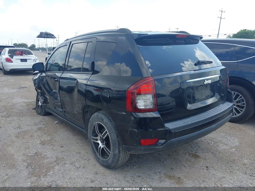 2015 Jeep Compass VIN 1C4NJCBA4FD436992 IAAI salvage auction — SUSPENSION, Salvage Title, sold $275 on 2026-08-03 (photo 3)