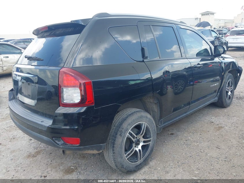 2015 Jeep Compass VIN 1C4NJCBA4FD436992 IAAI salvage auction — SUSPENSION, Salvage Title, sold $275 on 2026-08-03 (photo 4)
