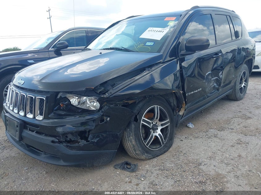2015 Jeep Compass VIN 1C4NJCBA4FD436992 IAAI salvage auction — SUSPENSION, Salvage Title, sold $275 on 2026-08-03 (photo 6)