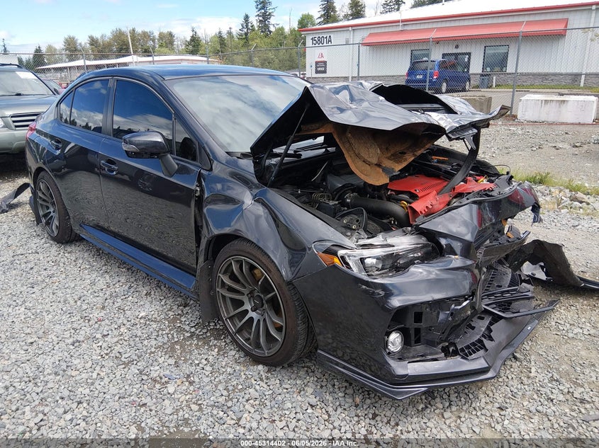 2018 Subaru Wrx VIN JF1VA1H67J9815073 IAAI salvage auction — FRONT END, Salvage Title, sold $1,850 on 2026-07-22 (photo 1)