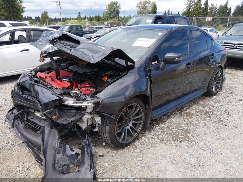2018 Subaru Wrx VIN JF1VA1H67J9815073 IAAI salvage auction — FRONT END, Salvage Title, sold $1,850 on 2026-07-22 (photo 2)