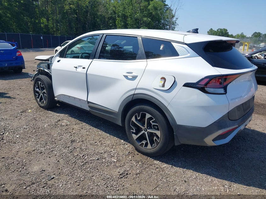 2023 Kia Sportage VIN 5XYK33AF9PG043518 IAAI salvage auction — FRONT END, Salvage Title, sold $7,900 on 2026-07-29 (photo 3)