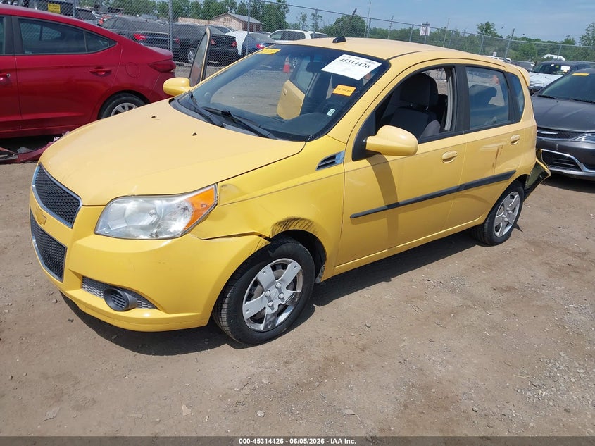 2010 Chevrolet Aveo VIN KL1TD6DE2AB111060 IAAI salvage auction — REAR END, Salvage (Ohio), sold $275 on 2026-07-16 (photo 2)