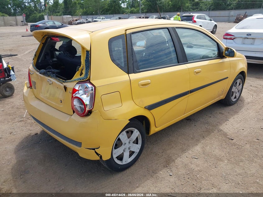 2010 Chevrolet Aveo VIN KL1TD6DE2AB111060 IAAI salvage auction — REAR END, Salvage (Ohio), sold $275 on 2026-07-16 (photo 4)