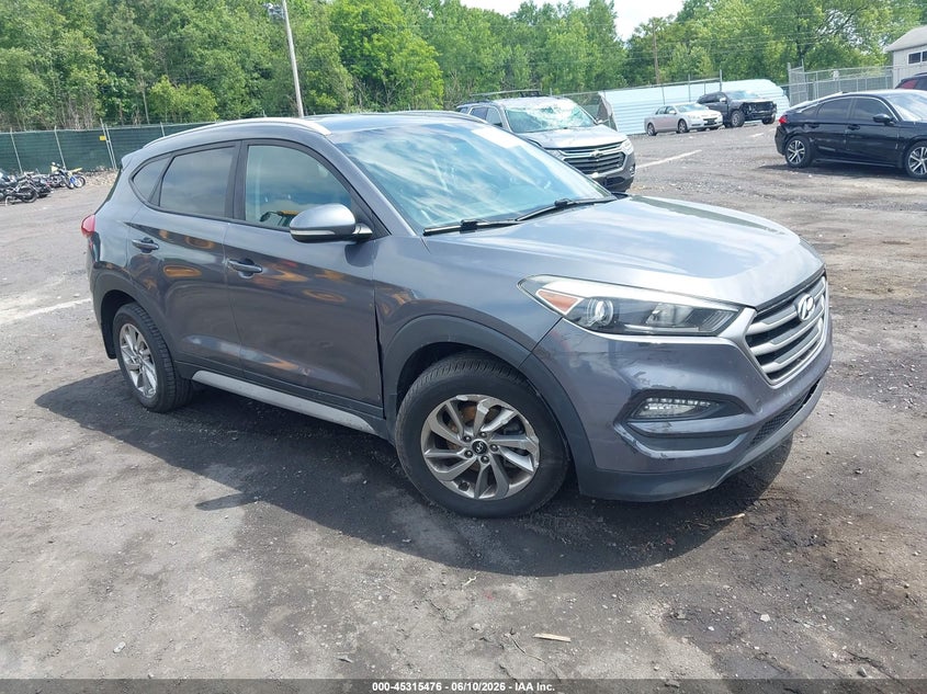 2018 Hyundai Tucson VIN KM8J3CA41JU832788 IAAI salvage auction — FRONT END, Salvage Title, sold $3,375 on 2026-07-28 (photo 1)