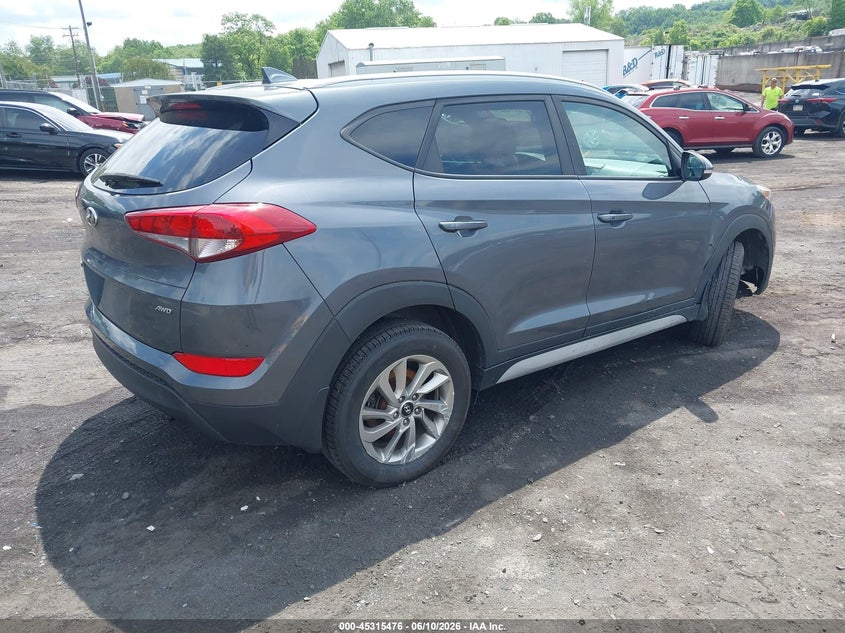 2018 Hyundai Tucson VIN KM8J3CA41JU832788 IAAI salvage auction — FRONT END, Salvage Title, sold $3,375 on 2026-07-28 (photo 4)