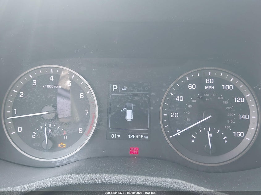 2018 Hyundai Tucson VIN KM8J3CA41JU832788 IAAI salvage auction — FRONT END, Salvage Title, sold $3,375 on 2026-07-28 (photo 7)