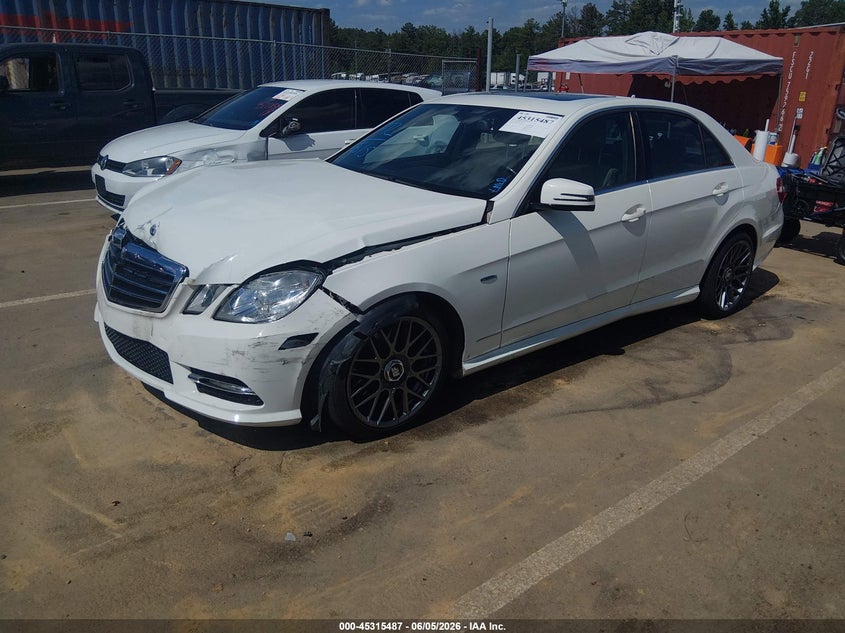 2012 Mercedes-benz E-klasse VIN WDDHF5KB0CA542510 IAAI salvage auction — LEFT FRONT, Salvage Title, sold $800 on 2026-07-09 (photo 2)