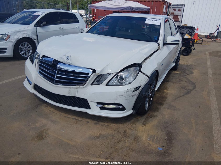 2012 Mercedes-benz E-klasse VIN WDDHF5KB0CA542510 IAAI salvage auction — LEFT FRONT, Salvage Title, sold $800 on 2026-07-09 (photo 6)