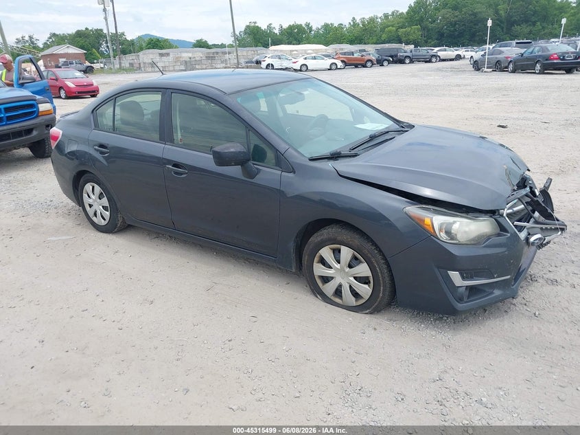 2015 Subaru Impreza VIN JF1GJAA66FH024131 IAAI salvage auction — FRONT END, Salvage Title, sold $600 on 2026-07-17 (photo 1)