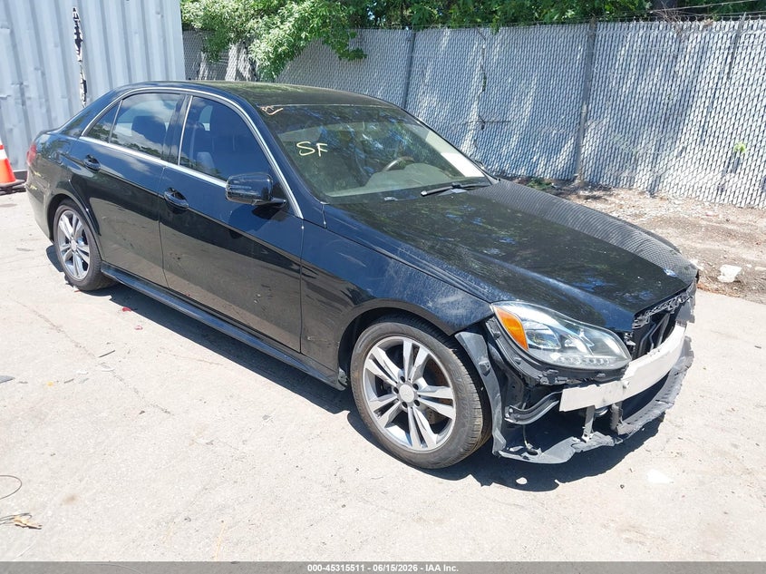 2016 Mercedes-benz E-klasse VIN WDDHF5KB9GB265310 IAAI salvage auction — FRONT END, Salvage Title, sold $1,950 on 2026-08-04 (photo 1)