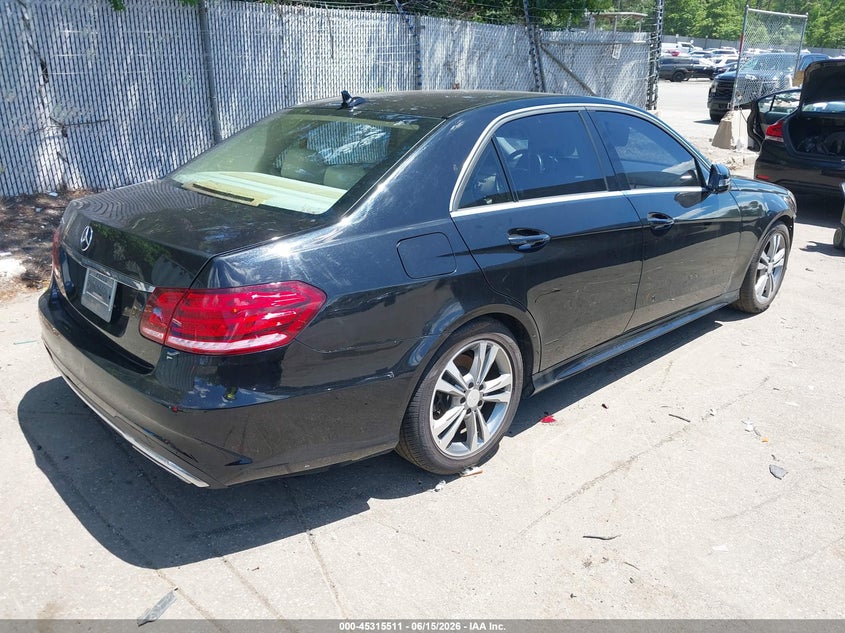 2016 Mercedes-benz E-klasse VIN WDDHF5KB9GB265310 IAAI salvage auction — FRONT END, Salvage Title, sold $1,950 on 2026-08-04 (photo 4)