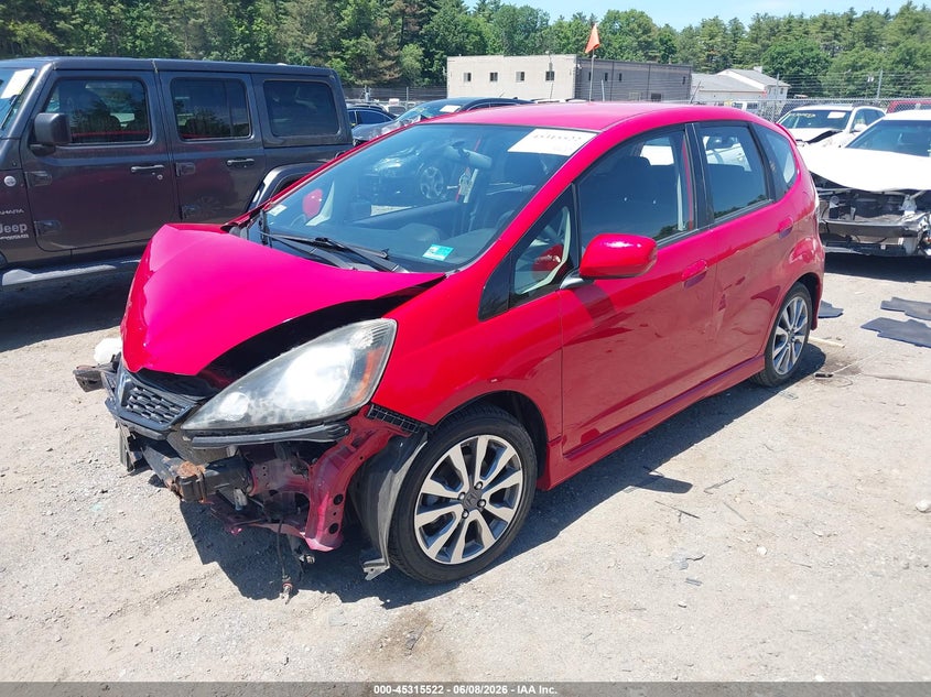 2013 Honda Fit VIN JHMGE8H54DC060705 IAAI salvage auction — FRONT END, Salvage Title, sold $975 on 2026-07-17 (photo 2)