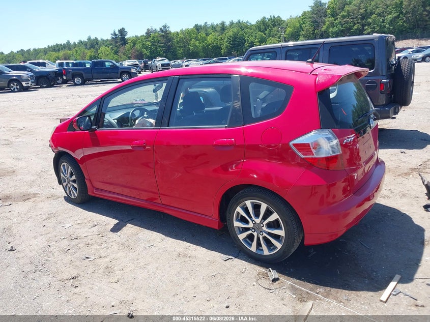2013 Honda Fit VIN JHMGE8H54DC060705 IAAI salvage auction — FRONT END, Salvage Title, sold $975 on 2026-07-17 (photo 3)