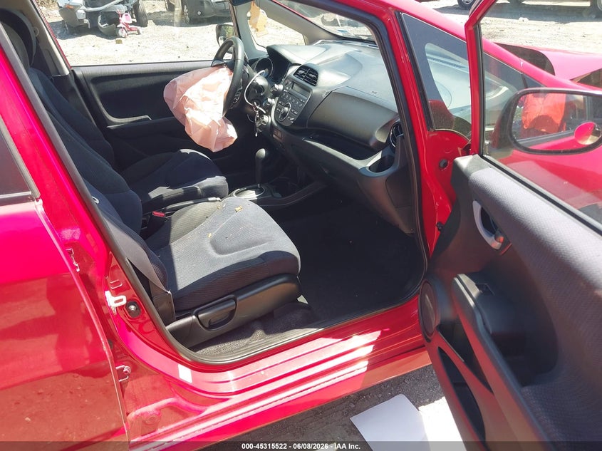 2013 Honda Fit VIN JHMGE8H54DC060705 IAAI salvage auction — FRONT END, Salvage Title, sold $975 on 2026-07-17 (photo 5)