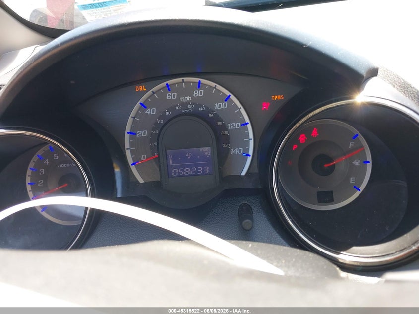 2013 Honda Fit VIN JHMGE8H54DC060705 IAAI salvage auction — FRONT END, Salvage Title, sold $975 on 2026-07-17 (photo 7)