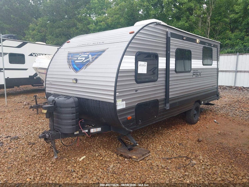 2019 Forest river Salem VIN 4X4TSMU19KY002829 IAAI salvage auction — FRONT & REAR, Clear (Georgia), sold $2,150 on 2026-07-29 (photo 2)