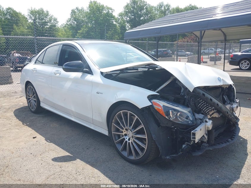 2017 Mercedes-benz VIN 55SWF6EB8HU213893 IAAI salvage auction — FRONT END, Salvage Title, sold $6,700 on 2026-07-24 (photo 1)