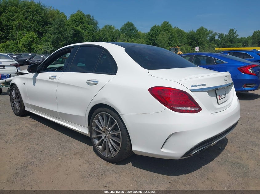 2017 Mercedes-benz VIN 55SWF6EB8HU213893 IAAI salvage auction — FRONT END, Salvage (Connecticut), sold $7,950 on 2026-07-24 (photo 3)