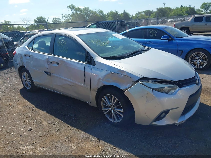 2014 Toyota Corolla VIN 5YFBURHE0EP123120 IAAI salvage auction — SIDE, Salvage Title, sold $2,800 on 2026-07-31 (photo 1)