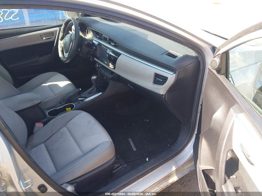 2014 Toyota Corolla VIN 5YFBURHE0EP123120 IAAI salvage auction — SIDE, Salvage Title, sold $2,800 on 2026-07-31 (photo 5)