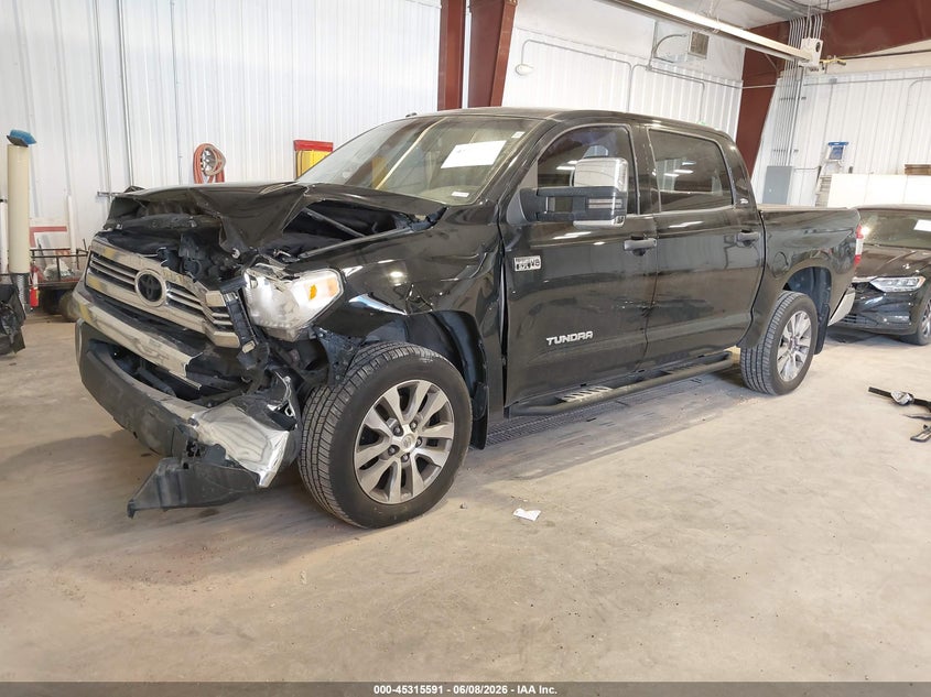 2016 Toyota Tundra VIN 5TFDW5F13GX498144 IAAI salvage auction — FRONT END, Salvage (Utah), sold $7,900 on 2026-07-27 (photo 2)