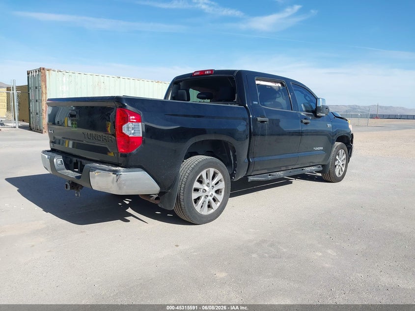 2016 Toyota Tundra VIN 5TFDW5F13GX498144 IAAI salvage auction — FRONT END, Salvage (Utah), sold $7,900 on 2026-07-27 (photo 4)